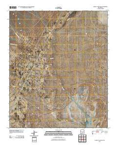 Lumley Lake NW New Mexico Historical topographic map, 1:24000 scale, 7.5 X 7.5 Minute, Year 2010