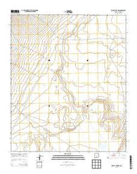 Lumley Lake NW New Mexico Historical topographic map, 1:24000 scale, 7.5 X 7.5 Minute, Year 2013