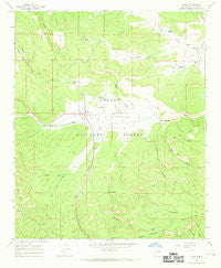 Luna New Mexico Historical topographic map, 1:24000 scale, 7.5 X 7.5 Minute, Year 1965