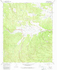 Luna New Mexico Historical topographic map, 1:24000 scale, 7.5 X 7.5 Minute, Year 1965