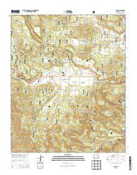 Luna New Mexico Historical topographic map, 1:24000 scale, 7.5 X 7.5 Minute, Year 2013