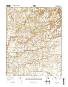 Lybrook NW New Mexico Historical topographic map, 1:24000 scale, 7.5 X 7.5 Minute, Year 2013