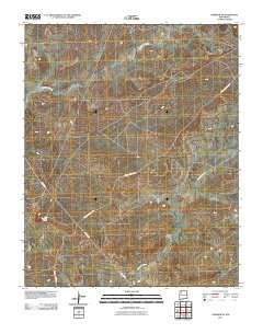 Lybrook SE New Mexico Historical topographic map, 1:24000 scale, 7.5 X 7.5 Minute, Year 2010