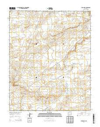 Lybrook SE New Mexico Historical topographic map, 1:24000 scale, 7.5 X 7.5 Minute, Year 2013