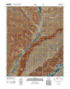 Lyden New Mexico Historical topographic map, 1:24000 scale, 7.5 X 7.5 Minute, Year 2011