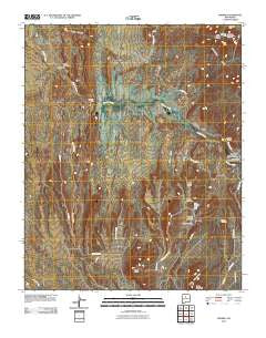 Madrid New Mexico Historical topographic map, 1:24000 scale, 7.5 X 7.5 Minute, Year 2010