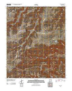 Maes New Mexico Historical topographic map, 1:24000 scale, 7.5 X 7.5 Minute, Year 2010