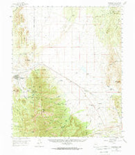 Magdalena New Mexico Historical topographic map, 1:62500 scale, 15 X 15 Minute, Year 1959