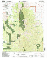 Magdalena New Mexico Historical topographic map, 1:24000 scale, 7.5 X 7.5 Minute, Year 1995