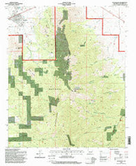 Magdalena New Mexico Historical topographic map, 1:24000 scale, 7.5 X 7.5 Minute, Year 1995