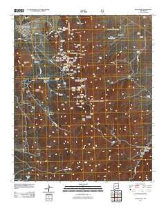 Magdalena New Mexico Historical topographic map, 1:24000 scale, 7.5 X 7.5 Minute, Year 2011