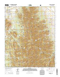 Magdalena New Mexico Historical topographic map, 1:24000 scale, 7.5 X 7.5 Minute, Year 2013