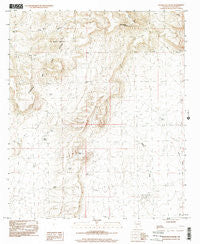 Magdalena Peak New Mexico Historical topographic map, 1:24000 scale, 7.5 X 7.5 Minute, Year 1996