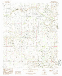 Malaga New Mexico Historical topographic map, 1:24000 scale, 7.5 X 7.5 Minute, Year 1985