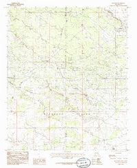 Maljamar New Mexico Historical topographic map, 1:24000 scale, 7.5 X 7.5 Minute, Year 1985