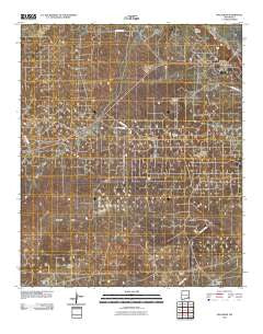 Maljamar New Mexico Historical topographic map, 1:24000 scale, 7.5 X 7.5 Minute, Year 2010