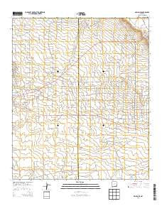 Maljamar New Mexico Historical topographic map, 1:24000 scale, 7.5 X 7.5 Minute, Year 2013