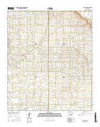 Maljamar New Mexico Current topographic map, 1:24000 scale, 7.5 X 7.5 Minute, Year 2017