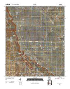 Maljamar NE New Mexico Historical topographic map, 1:24000 scale, 7.5 X 7.5 Minute, Year 2010