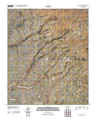 Malone Draw New Mexico Historical topographic map, 1:24000 scale, 7.5 X 7.5 Minute, Year 2010