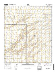Malone Draw New Mexico Historical topographic map, 1:24000 scale, 7.5 X 7.5 Minute, Year 2013