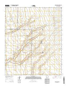 Malone Draw New Mexico Historical topographic map, 1:24000 scale, 7.5 X 7.5 Minute, Year 2013