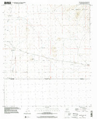 Malpais Hill New Mexico Historical topographic map, 1:24000 scale, 7.5 X 7.5 Minute, Year 1996
