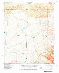 Malpais Well New Mexico Historical topographic map, 1:62500 scale, 15 X 15 Minute, Year 1948