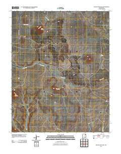 Malpie Mountain New Mexico Historical topographic map, 1:24000 scale, 7.5 X 7.5 Minute, Year 2010