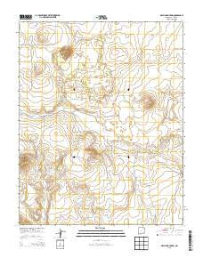 Malpie Mountain New Mexico Historical topographic map, 1:24000 scale, 7.5 X 7.5 Minute, Year 2013