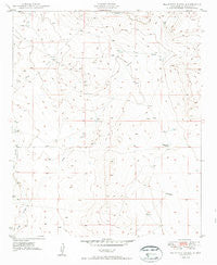 Malstrom Ranch New Mexico Historical topographic map, 1:24000 scale, 7.5 X 7.5 Minute, Year 1949