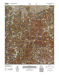 Mangas Mountain New Mexico Historical topographic map, 1:24000 scale, 7.5 X 7.5 Minute, Year 2011