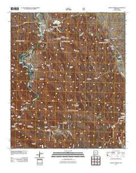 Mangas Springs New Mexico Historical topographic map, 1:24000 scale, 7.5 X 7.5 Minute, Year 2011