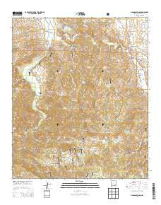 Mangas Springs New Mexico Historical topographic map, 1:24000 scale, 7.5 X 7.5 Minute, Year 2013