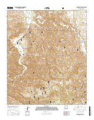 Mangas Springs New Mexico Current topographic map, 1:24000 scale, 7.5 X 7.5 Minute, Year 2017