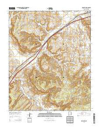 Manuelito New Mexico Historical topographic map, 1:24000 scale, 7.5 X 7.5 Minute, Year 2013