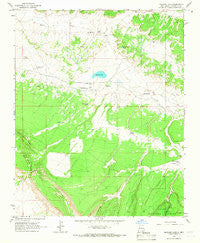 Mariano Lake New Mexico Historical topographic map, 1:24000 scale, 7.5 X 7.5 Minute, Year 1963