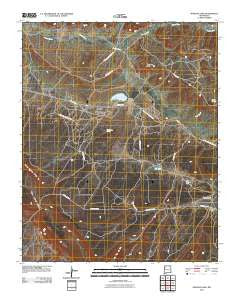Mariano Lake New Mexico Historical topographic map, 1:24000 scale, 7.5 X 7.5 Minute, Year 2010