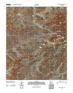 Mariano Springs New Mexico Historical topographic map, 1:24000 scale, 7.5 X 7.5 Minute, Year 2010