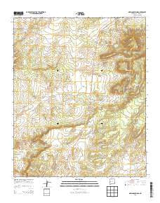 Mariano Springs New Mexico Historical topographic map, 1:24000 scale, 7.5 X 7.5 Minute, Year 2013