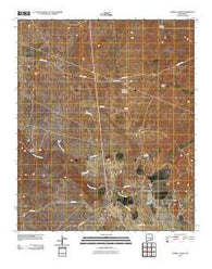 Marley Draw New Mexico Historical topographic map, 1:24000 scale, 7.5 X 7.5 Minute, Year 2010