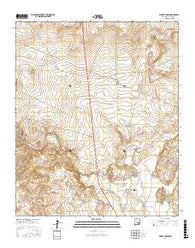Marley Draw New Mexico Current topographic map, 1:24000 scale, 7.5 X 7.5 Minute, Year 2017