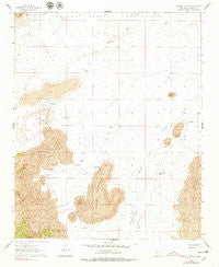 Marmon Ranch New Mexico Historical topographic map, 1:24000 scale, 7.5 X 7.5 Minute, Year 1961