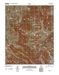 Marquez New Mexico Historical topographic map, 1:24000 scale, 7.5 X 7.5 Minute, Year 2010