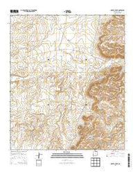 Martha Creek New Mexico Historical topographic map, 1:24000 scale, 7.5 X 7.5 Minute, Year 2013