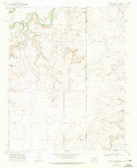 Martin Draw New Mexico Historical topographic map, 1:24000 scale, 7.5 X 7.5 Minute, Year 1968
