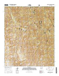 Maverick Mountain New Mexico Current topographic map, 1:24000 scale, 7.5 X 7.5 Minute, Year 2017