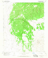 Maxson Crater New Mexico Historical topographic map, 1:24000 scale, 7.5 X 7.5 Minute, Year 1966