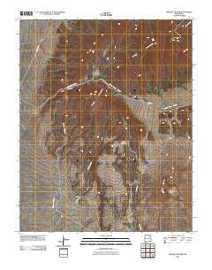 Maxson Crater New Mexico Historical topographic map, 1:24000 scale, 7.5 X 7.5 Minute, Year 2010