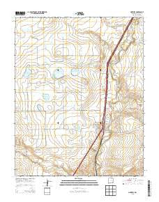 Maxwell New Mexico Historical topographic map, 1:24000 scale, 7.5 X 7.5 Minute, Year 2013